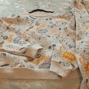 Two Piece Disney Critters Sweat Pants And Top